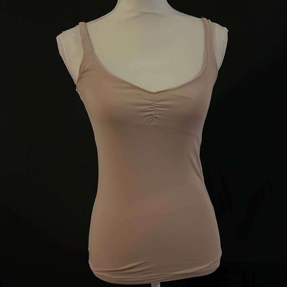 Zara Basics Tank Top Medium (Blush) retail $25